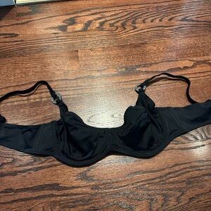 Black Fantasie bikini top, medium, no rips or stains, can fit up to 36D